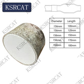 High Temperature Cordierite Diesel Filter  Cordierite Material Reduces Ash Diameter 156mm